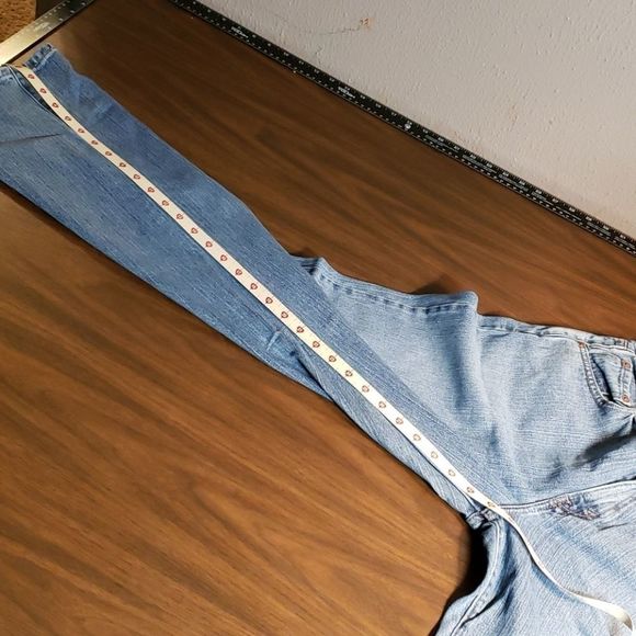 Levi's 505 Nouveau Low Straight Vintage Jeans 14M - Picture 6 of 7